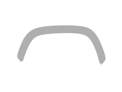 Paint Protection PPF Pre-Cut Kit; Full Front Driver Side Fender Flare; Gloss (22-25 Tundra Double Cab)