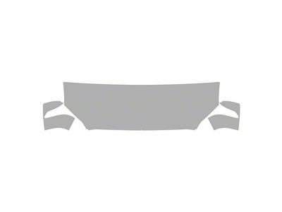 Paint Protection PPF Pre-Cut Kit; Hood/Fenders; Gloss (22-25 Tundra CrewMax, Excluding TRD Pro)