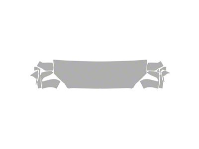 Paint Protection PPF Pre-Cut Kit; Hood/Fenders/Mirrors; Gloss (22-25 Tundra Double Cab)