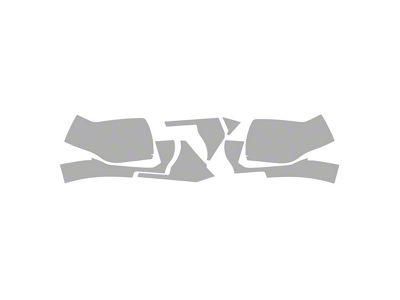 Paint Protection PPF Pre-Cut Kit; Mirrors; Gloss (22-25 Tundra CrewMax, Excluding TRD Pro)