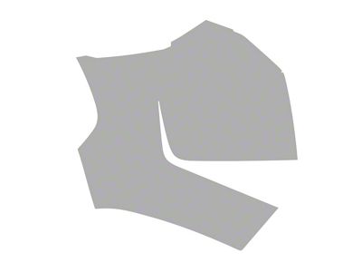 Paint Protection PPF Pre-Cut Kit; Passenger Side Front Bumper; Gloss (22-25 Tundra Double Cab)