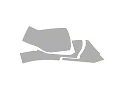 Paint Protection PPF Pre-Cut Kit; Passenger Side Mirror; Gloss (22-26 Tundra Double Cab)