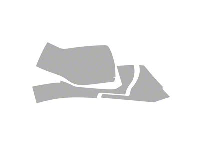 Paint Protection PPF Pre-Cut Kit; Passenger Side Mirror; Gloss (22-25 Tundra Double Cab)