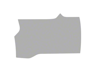 Paint Protection PPF Pre-Cut Kit; Rear Driver Side Splash Guard; Gloss (22-25 Tundra Double Cab)
