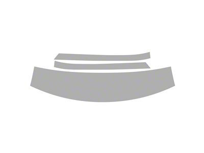 Paint Protection PPF Pre-Cut Kit; Roof and A-Pillar; Gloss (22-25 Tundra CrewMax, Excluding TRD Pro)
