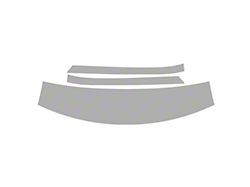 Paint Protection PPF Pre-Cut Kit; Roof and A-Pillar; Gloss (22-26 Tundra Double Cab)