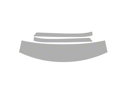 Paint Protection PPF Pre-Cut Kit; Roof and A-Pillar; Gloss (22-25 Tundra Double Cab)