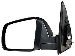 Replacement Powered Heated Foldaway Side Mirror; Driver Side (07-13 Tundra Base, SR5)