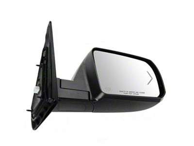 Powered Heated Folding Mirror; Chrome; Passenger Side (07-13 Tundra)