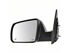 Powered Heated Mirror; Chrome; Driver Side (14-21 Tundra)