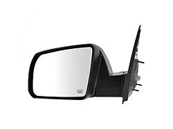 Powered Heated Mirror; Textured Black; Driver Side (14-15 Tundra)
