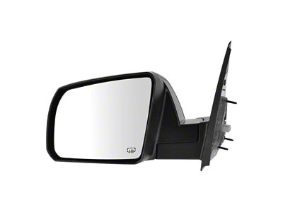 Powered Heated Mirror; Textured Black; Driver Side (14-15 Tundra)