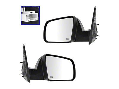 Powered Heated Mirrors; Chrome (14-16 Tundra)