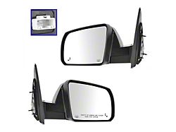 Powered Heated Mirrors with Blind Spot Detection; Chrome (14-21 Tundra)