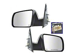 Powered Heated Mirrors with Blind Spot Detection; Paint to Match Black (14-17 Tundra)