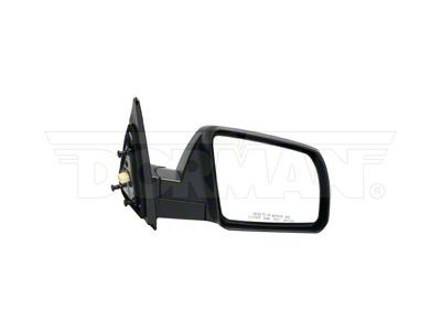 Powered Non-Heated Side Mirror; Passenger Side; Black (07-11 Tundra)
