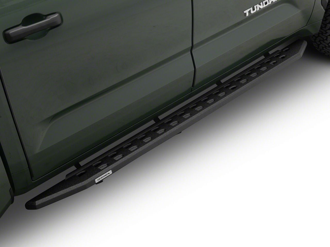Go Rhino Tundra Dominator Xtreme D6 Side Step Bars; Textured Black