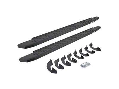 Go Rhino RB30 Running Boards; Protective Bedliner Coating (07-21 Tundra Double Cab)