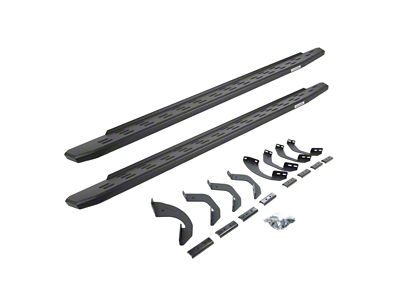 Go Rhino RB30 Running Boards; Textured Black (22-25 Tundra Double Cab)