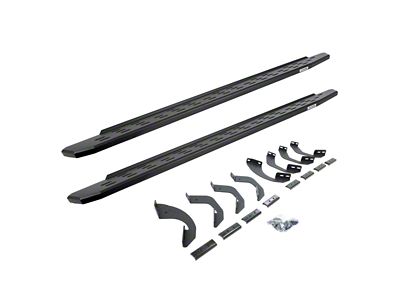 Go Rhino RB30 Running Boards; Textured Black (22-25 Tundra CrewMax)
