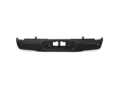 Rear Bumper with Backup Sensor Holes; Black (07-13 Tundra w/ Rock Warrior Package)