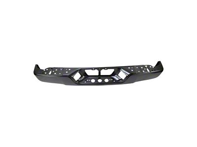 Rear Bumper; Black (07-13 Tundra w/ Rock Warrior Package &w/o Park Assist Sensors)