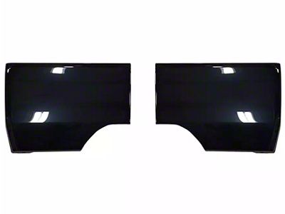 Rear Bumper Cover; Gloss Black (22-25 Tundra)