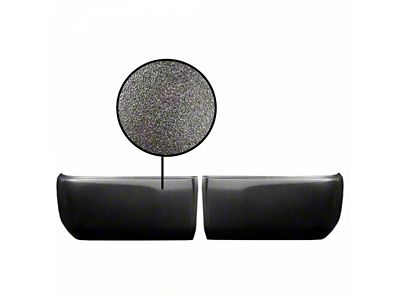 Rear Bumper Cover; Not Pre-Drilled for Backup Sensors; Armor Coated (14-21 Tundra)