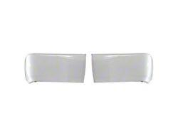 Rear Bumper Cover; Pre-Drilled for Backup Sensors; Super White II (14-21 Tundra)