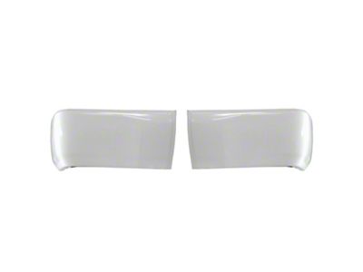 Rear Bumper Cover; Pre-Drilled for Backup Sensors; Super White II (14-21 Tundra)