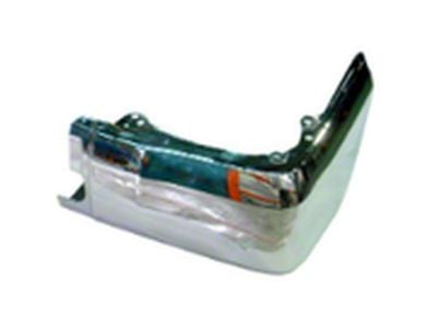Replacement Rear Bumper End; Chrome; Driver Side (14-21 Tundra)