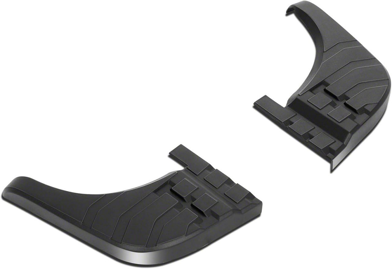 thumbnail image 2 of Pair Of Rear Bumper Step Pads For 2007-2013 Toyota Tundra (Left & Right) - Black Plastic 2 of 3
