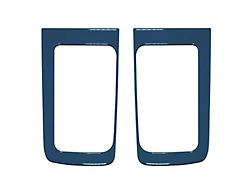 Rear Door Handle Accent Trim; Cavalry Blue (14-21 Tundra Double Cab)