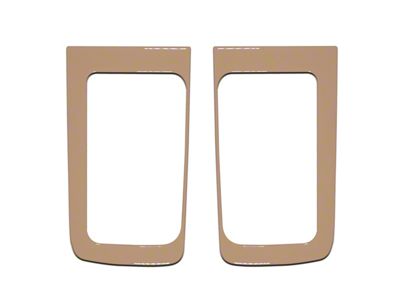 Rear Door Handle Accent Trim; Quicksand Tan (14-21 Tundra Double Cab)