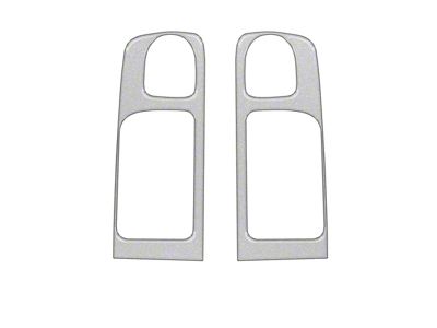 Rear Door Handle Accent Trim; Silver Sky Metallic (14-21 Tundra CrewMax)