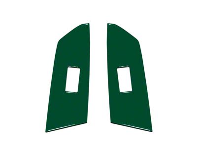 Rear Door Switch Panel Accent Trim; Army Green (14-21 Tundra CrewMax)