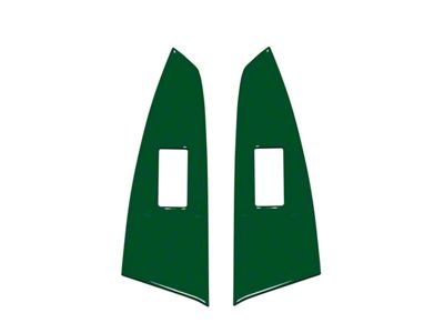 Rear Door Switch Panel Accent Trim; Army Green (14-21 Tundra Double Cab)