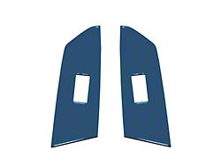 Rear Door Switch Panel Accent Trim; Cavalry Blue (14-21 Tundra CrewMax)