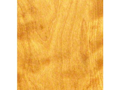 RETROLINER Real Wood Bed Liner; Flamed Birch Wood; HydroSatin Finish; Polished Stainless Punched Bed Strips (14-18 Tundra w/ 5-1/2-Foot Bed)