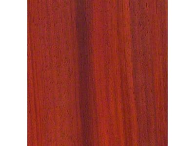 RETROLINER Real Wood Bed Liner; Paduak Wood; HydroSatin Finish; Mild Steel Punched Bed Strips (14-18 Tundra w/ 5-1/2-Foot Bed)