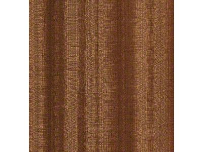 RETROLINER Real Wood Bed Liner; Sapele Wood; HydroShine Finish; Polished Stainless Punched Bed Strips (14-18 Tundra w/ 5-1/2-Foot Bed)
