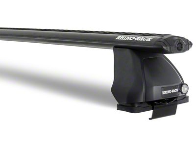 Rhino-Rack Vortex 2500 1-Bar Roof Rack; Black (07-21 Tundra CrewMax)