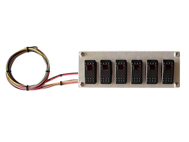 Tundra Rocker Switch Tundra Rocker Switch Panel; 6-Position (Universal; Some Adaptation May ...
