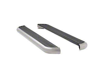 MegaStep 6.50-Inch Running Boards without Mounting Brackets; Polished Stainless (07-14 Tundra Regular Cab w/ 6-1/2-Foot Bed; 07-21 Tundra Double Cab)