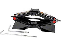 Scissor Jack; 1-1/2-Ton Capacity 