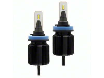 Single-Beam LED Headlight Bulbs; Low Beam; H11 (07-13 Tundra)