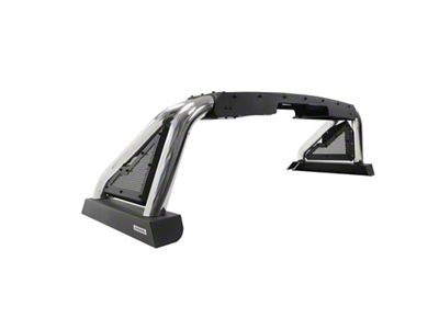 Go Rhino Sport Bar 2.0 Roll Bar with Power Actuated Retractable Light Mount; Polished (22-25 Tundra)