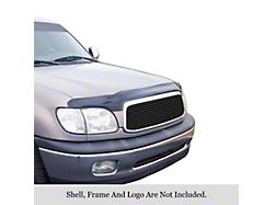 Stainless Steel Billet Upper Grille; Black (99-02 Tundra)