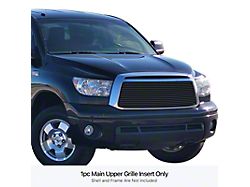 Stainless Steel Billet Upper Grille; Black (10-13 Tundra)