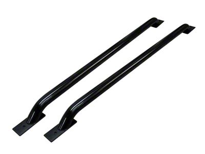 Go Rhino Stock Pocket Bed Rails; Black (07-21 Tundra w/ 6-1/2-Foot Bed)